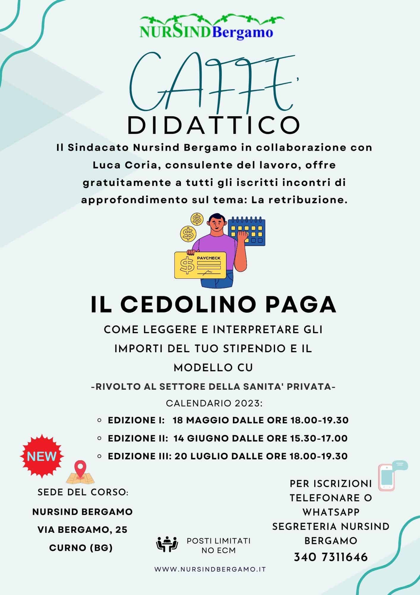 Caffe Nursind Cedolino